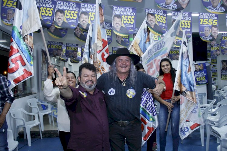 Carlos Bernardo e Vanderlei Cabeludo: parceria por Mato Grosso do Sul