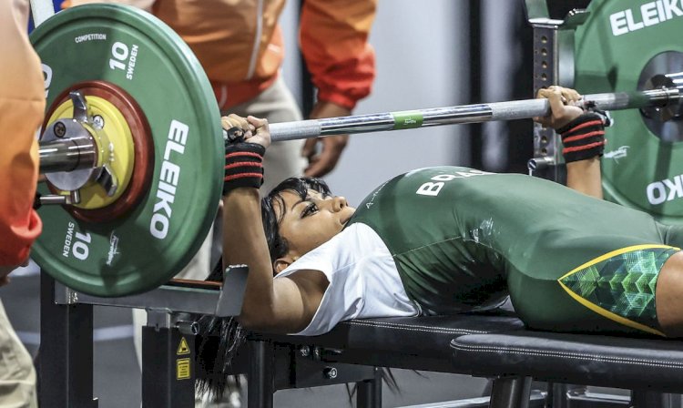 Lara Lima conquista bronze no Mundial de halterofilismo paralímpico