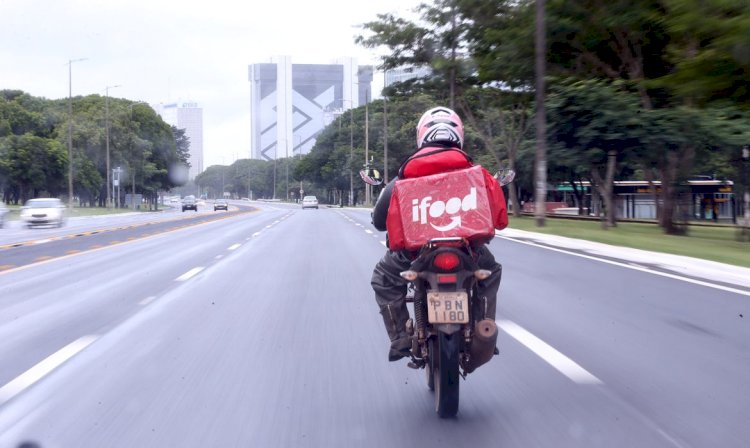 Motoboys fazem paralisação em São Paulo