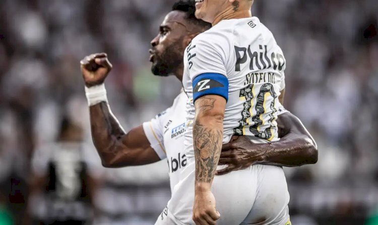 Santos arrranca empate com Botafogo, que chega a 8 jogos sem vencer