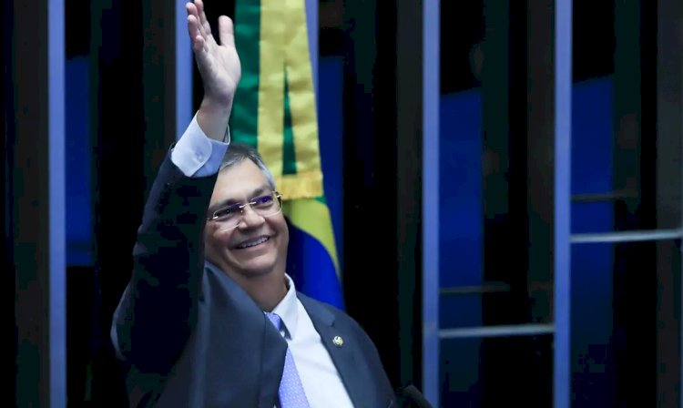 Em despedida do Senado, Dino diz que agirá pela harmonia dos poderes