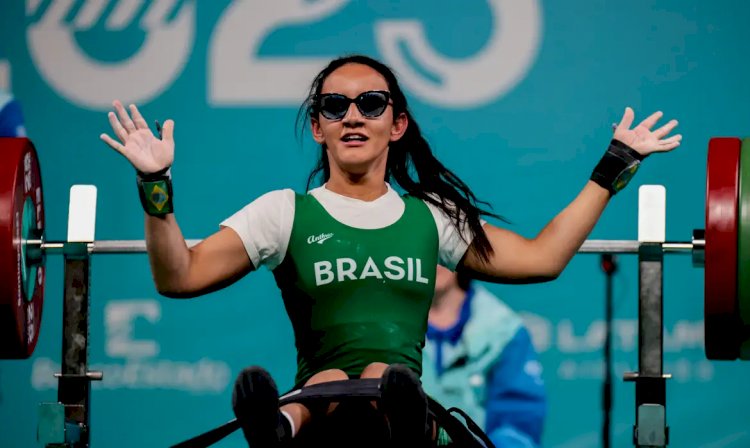 Lara Lima garante prata na Copa do Mundo de halterofilismo paralímpico