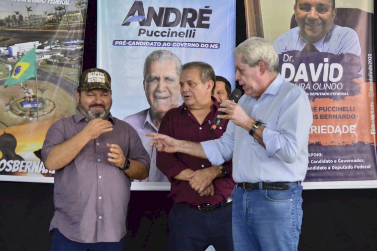 Carlos Bernardo participa de lançamento de pré-campanha de Dr. David Olindo