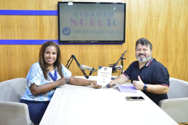 Carlos Bernardo concede entrevista para jornal em Campo Grande