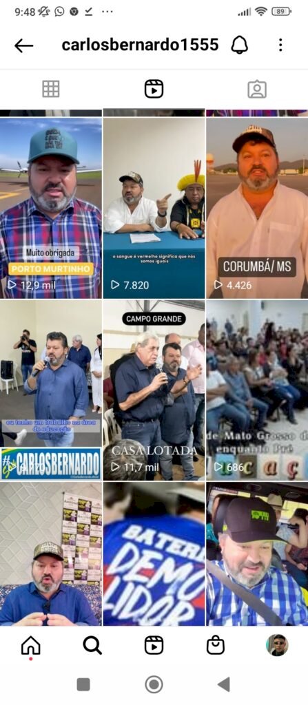 Empresário de MS desbanca os mais votados à Câmara em 2018 e bomba no Instagram com 116 mil Views