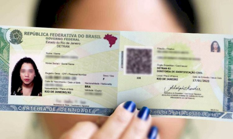 Campos sexo e nome social em carteira de identidade devem ter mudanças