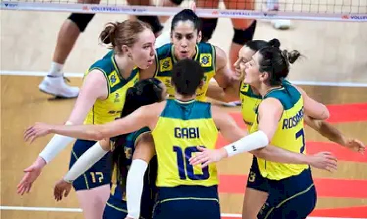 Paris 2024: Brasil conhece adversários do torneio feminino de vôlei