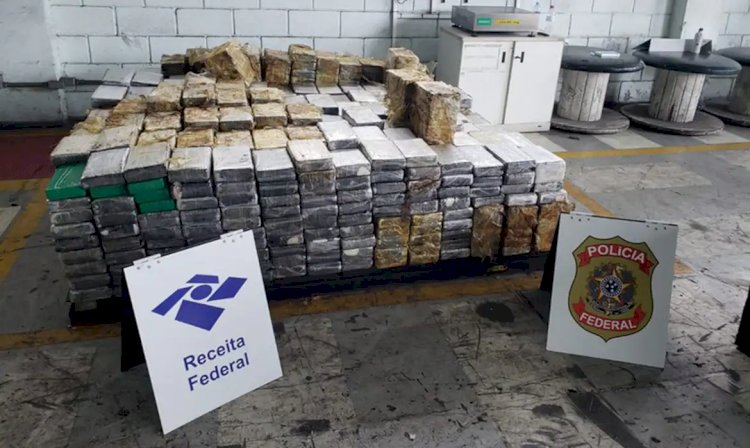 Porto de Santos: Receita e PF fazem maior apreensão de cocaína do ano